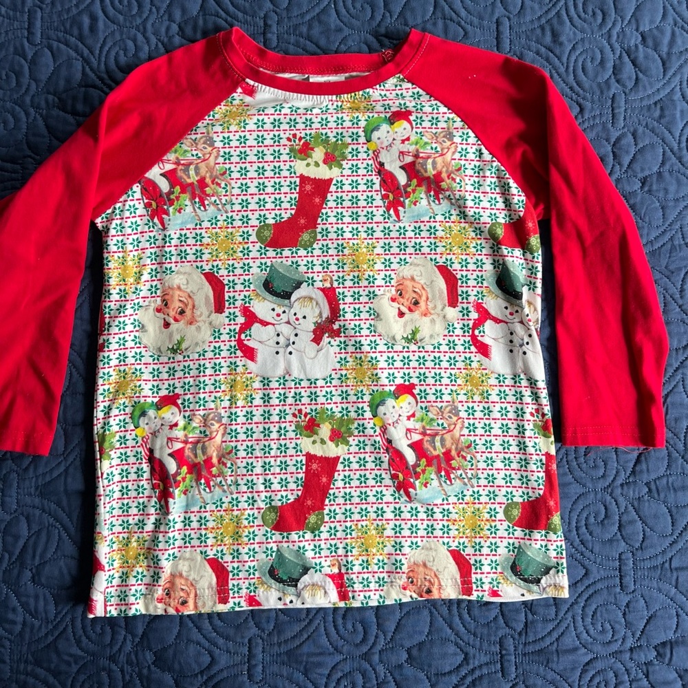 Childrens size XL vintage like pajama top